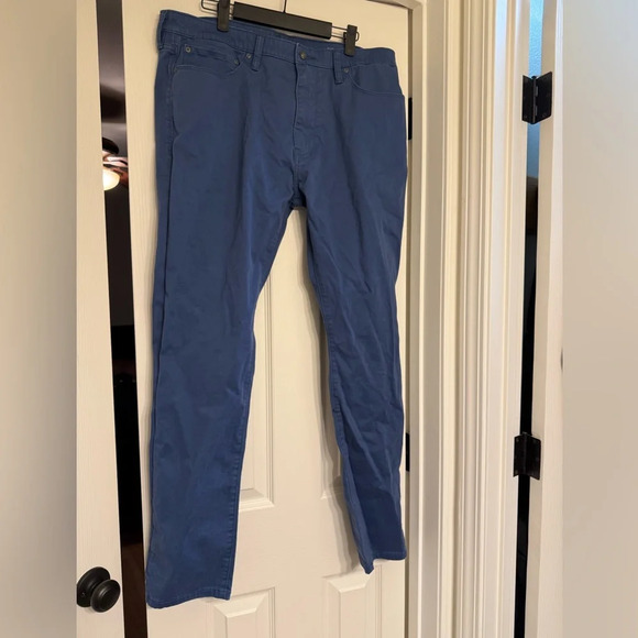 Dockers Slim Fit Blue Men’s Causal Pants Size 36x32 - Picture 1 of 7